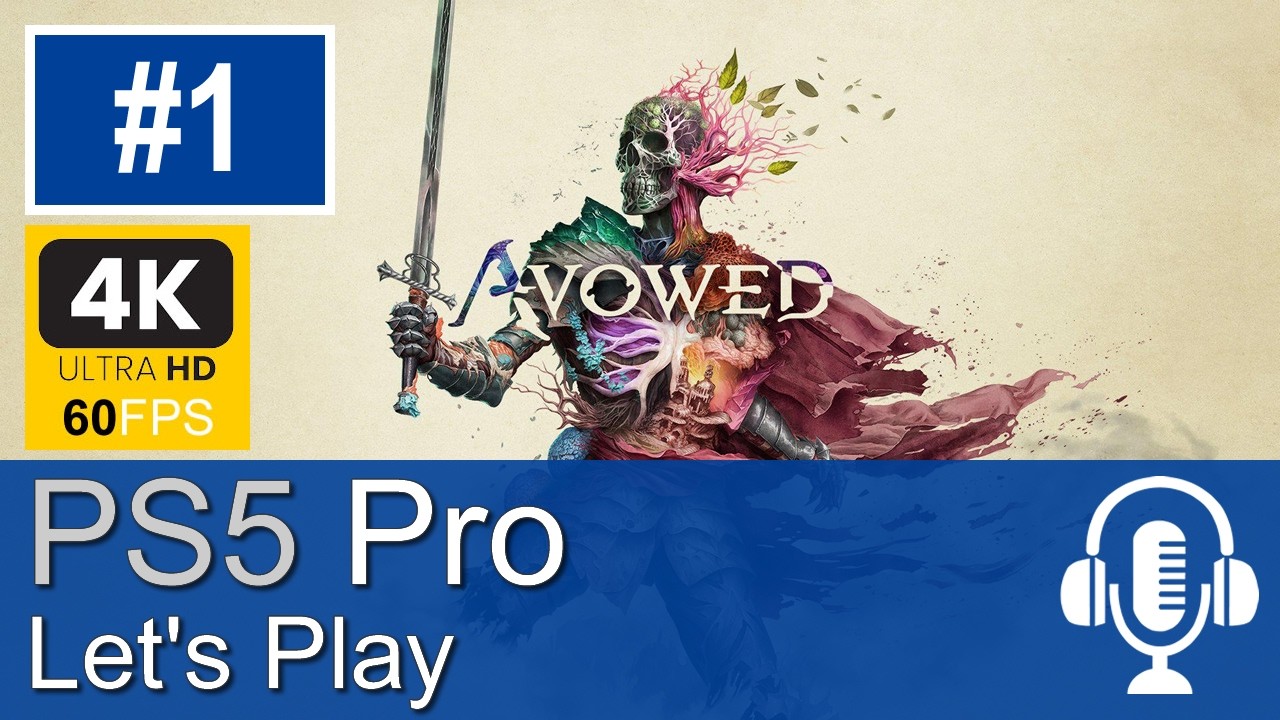 Avowed PS5 Pro Gameplay (Let's Play #1)