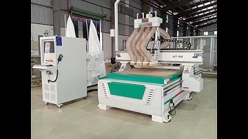 MÁY CNC NESTING 4 ĐẦU  CẮT KHOAN VÁN HOLZTEL HT-R4