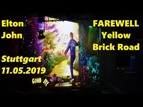 Elton John LIVE @ Farewell Goodbye Yellow Brick Road Tour - Full Set - Stuttgart, 11.05.2019