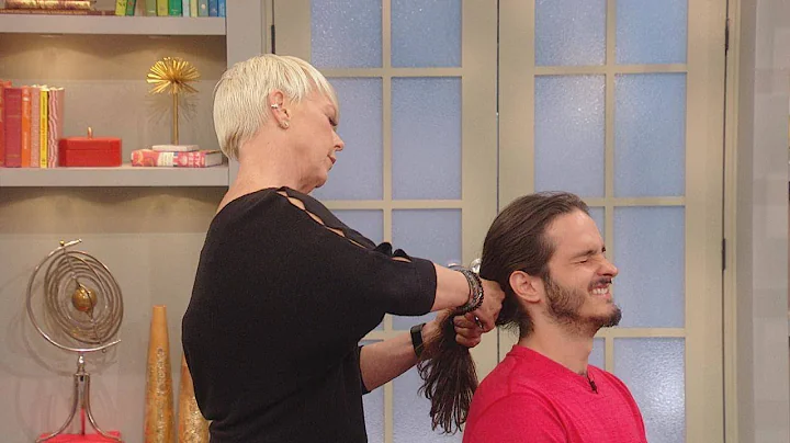 Man Called "Jon Snow" After Not Cutting His Hair for 5 Years  Until We Gave Him an Epic Haircut!