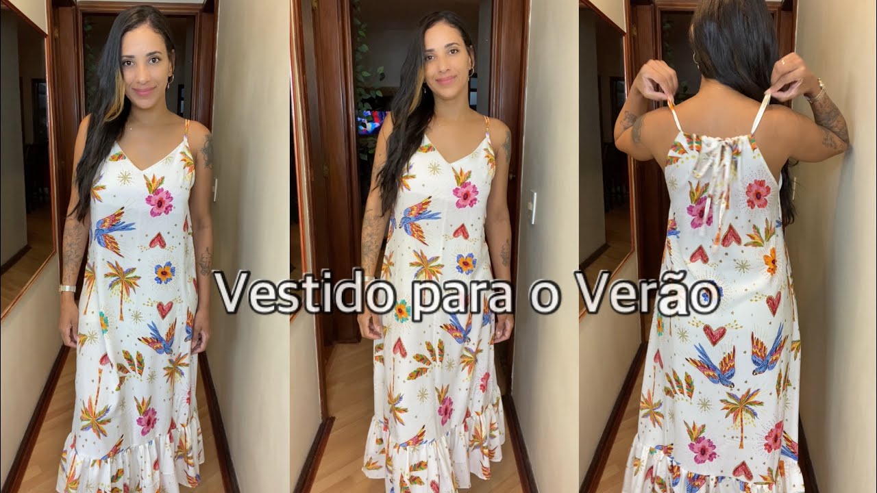 Vestido para o Verão. DIY