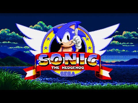 Intro Theme Sonic The Hedgehog 1991 OST SEGA Classic Tribute 