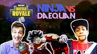 Ninja Vs Daequan 🥊Insane 1v1🥊 (Fortnite)