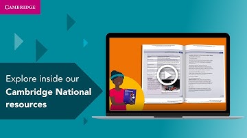 Explore inside our Cambridge Nationals resources | Cambridge University Press Education