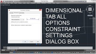 172_2 (PARAMETRIC TOOL) (CONSTRAINTSETTINGS) DIMENSIONAL TAB OF CONSTRAINT SETTINGS DIALOG BOX,