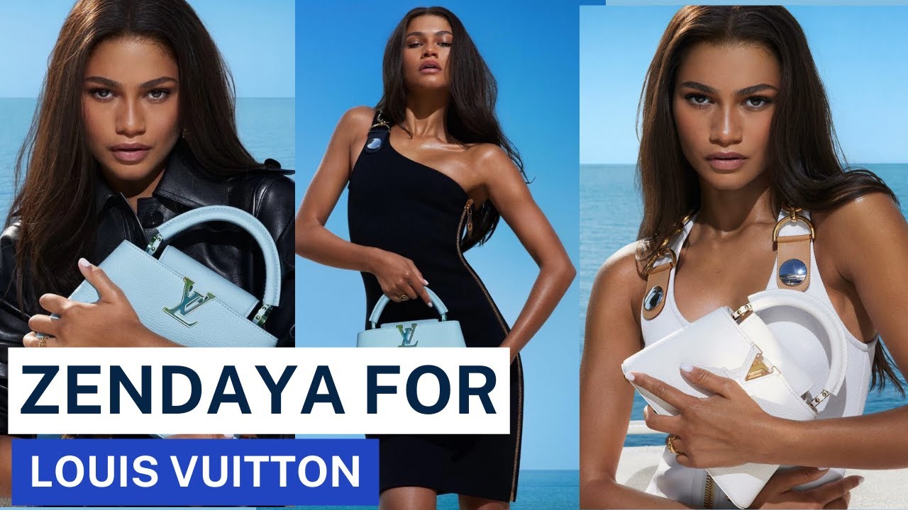 Zendaya stuns in first campaign for Louis Vuitton as newest ambassador