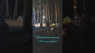 moment paling klimaks, merupakan gebyar api unggun, di mana di acara ini menampilkan kreatfitas