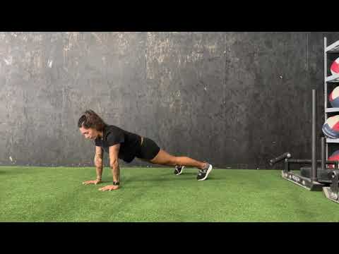 Squat - Bear Crawl - Push-up- Bear Crawl Complex