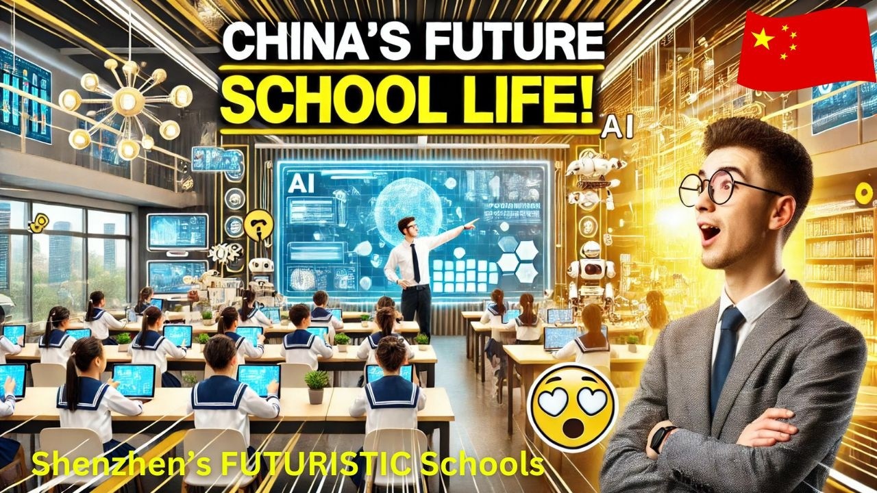 China’s FUTURISTIC Schools: AI, Robotics & Smart Tech in Shenzhen!