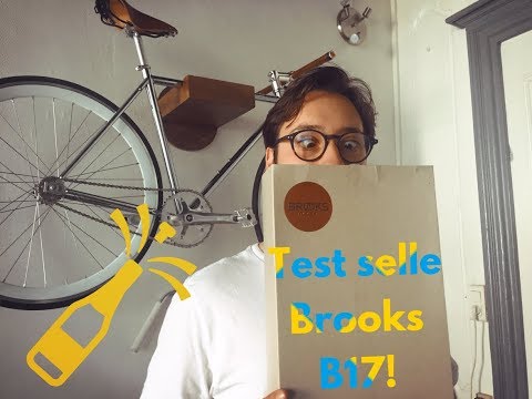 brooks b17 yellow