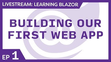 Learning Blazor Live 🔴 - Building our first web app with Blazor