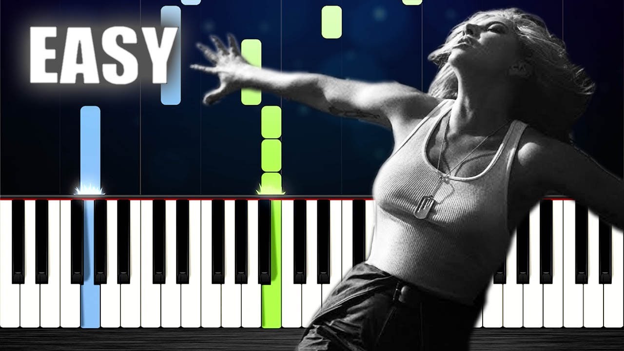 Lady Gaga Hold My Hand (Top Gun Maverick) EASY Piano Tutorial