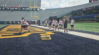Inside the first #WVU Football "Hog Hunt"