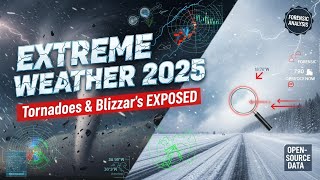 Extreme Weather 2025: Forensic Tornado & Blizzard Analysis with Open-Source Tools!