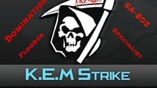 CoD Ghosts 37-0 KEM Flooded Domination SA-805 Gameplay UKz Blaze