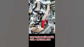 Máy CNC Trung Tâm Lưỡi Cưa Trục Router ATC -  Máy CNC Trung Tâm 2.5D