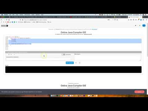 Java Programming - Hello World Assignment using JDoodle