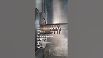 Eccentric Groove #cnc #turning #l athe #shorts #milling #fanuc #dmgmori