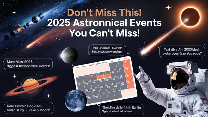 🚀 2025 Astronomical Events You CAN'T Miss! 🌠