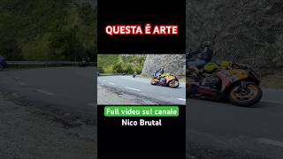 QUESTA É ARTE #motori #moto #arte #2ruote #curva #free #libero #ginocchio #gomito