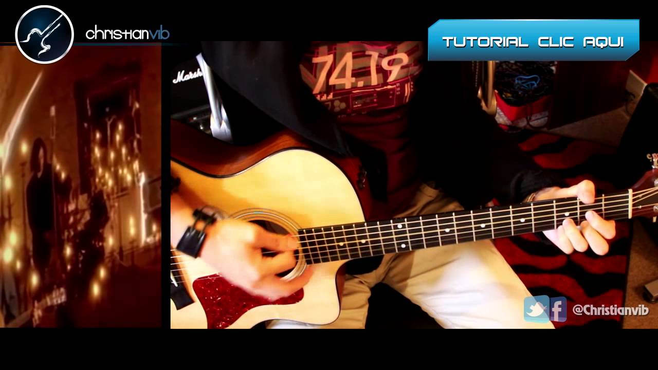 Vivir Sin Aire - MANA - Acustico Cover Guitarra Christianvib
