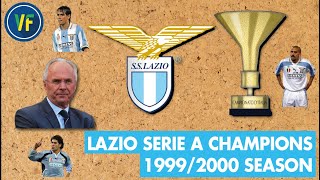 LAZIO Serie A CHAMPIONS 1999/2000 Season