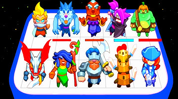 Noob vs PRO vs Hacker Merge Empires Horror Monster vs Monsters War (Boss Level) 3D Gameplay