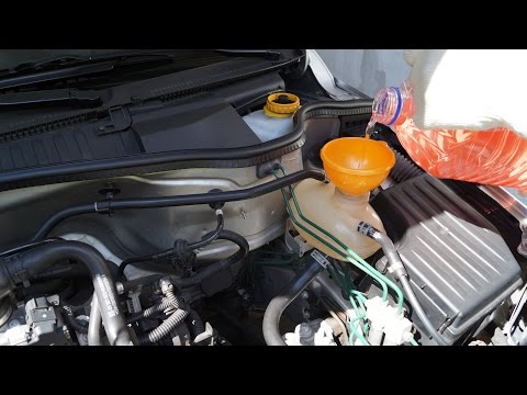 Opel Corsa - Engine Coolant Change