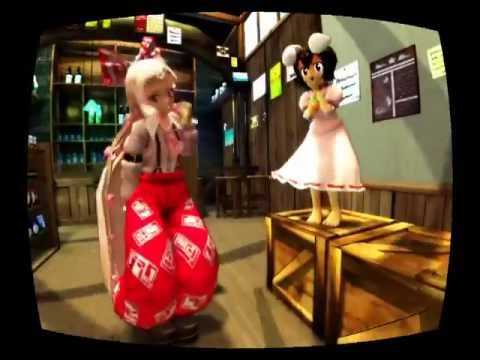 【MMD】東方をマトリョシカ【PV風】オリジナル曲「MikuBeat」入れちゃった♪