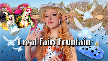 ✨🧚🏻‍♀️Freckled Zelda plays Fairy Fountain (Legend of Zelda)🧚🏻‍♀️✨