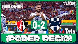 HIGHLIGHTS - Atlas vs. Monterrey | Liga MX - 2026 Apertura Matchday 3 | TUDN