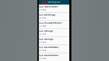 Bihar Police | MTS Exam | UP Police | Delhi Police | BPSC Exam | SSC CHSL | GK in Hindi |GK Question