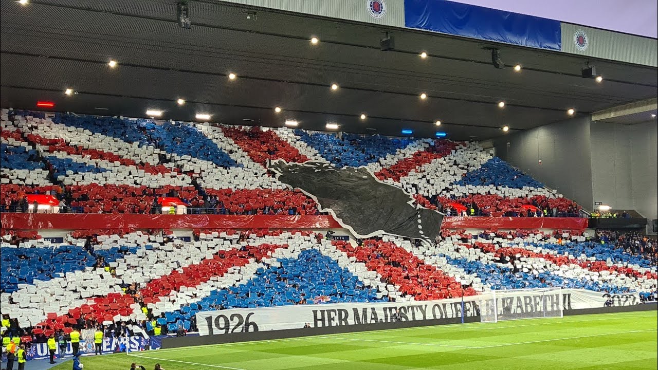 RIP Queen Elizabeth 🇬🇧 👑 - Rangers 0-3 Napoli - Champions League ...