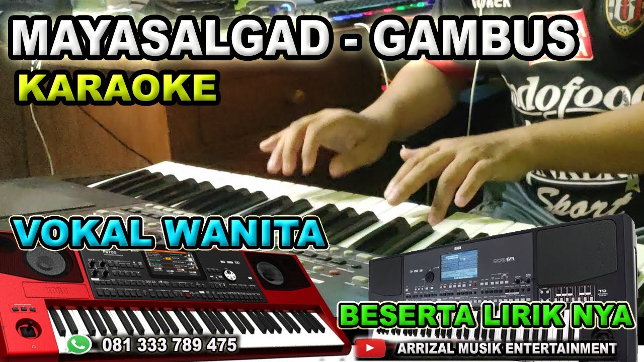 Mayasalgad KARAOKE Nada Wanita ( Sampling Glerr Keyboard PA 300/600/700/900 )