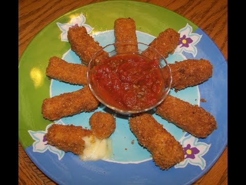 Crispy Mozzarella Cheese Sticks - How to make