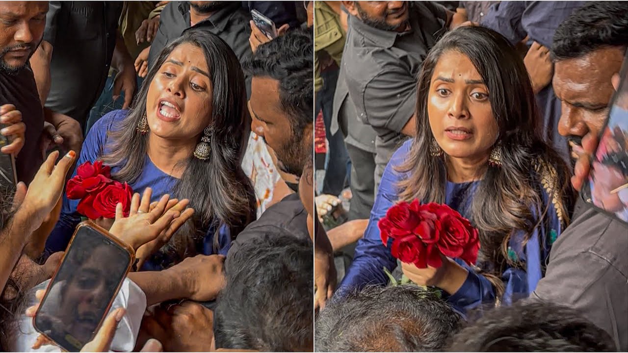 Bigg Boss 9 Runner Thanuja Fans Meet Full Crowd | Thanuja At Hyderabad, Runner Thanuja Grand Welcome