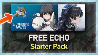 How To Get Free Echo Starter Pack in Wuthering Waves - Tutorial