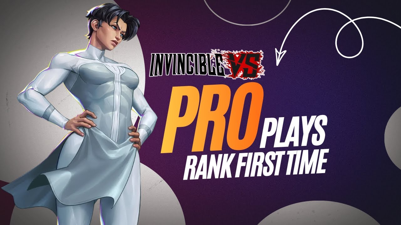 MY FIRST TIME PLAYING RANK IN INVINCIBLE VS AND I AM ALREADY DESTROYING PLAYERS!