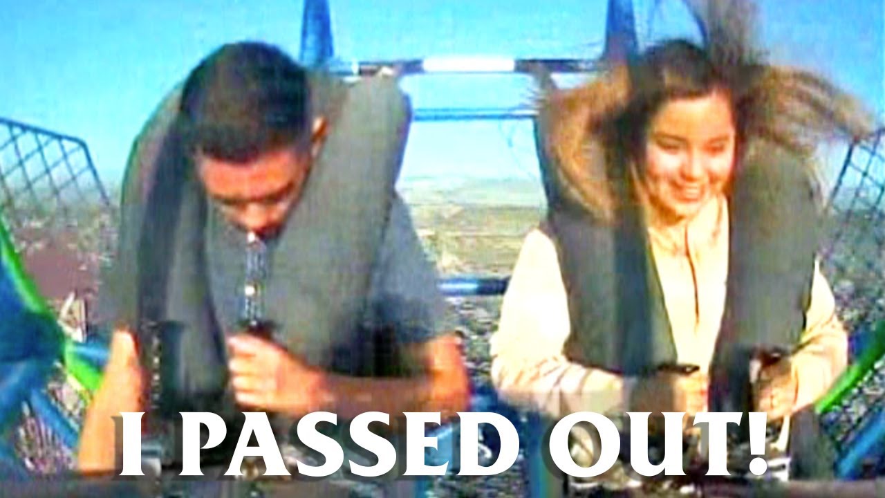 Slingshot Ride Pass Out ! YouTube