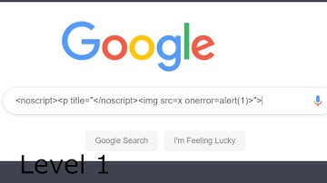 Google XSS Game Level 1