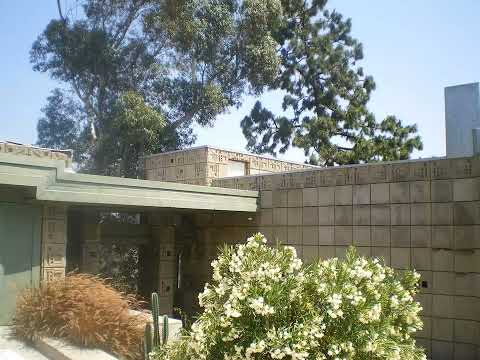 Video: Freeman House: Frank Lloyd Wright u Los Angelesu