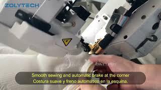 ZLT-TE3A Semi-automatic Mattress Tape Edge Machine Maquina Cerradora de colchones