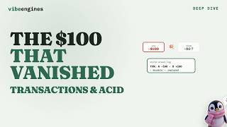 The $100 That Vanished: How Databases Survive a Crash (Transactions & ACID)