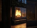 Deep Sleep Piano| Under Midnight Cabin& Fireplace #cozyambience #relax #deepsleep #shorts