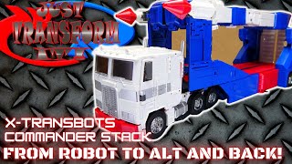 JUST TRANSFORM IT!: X-Transbots Commander Stack (Ultra Magnus) Net Worth