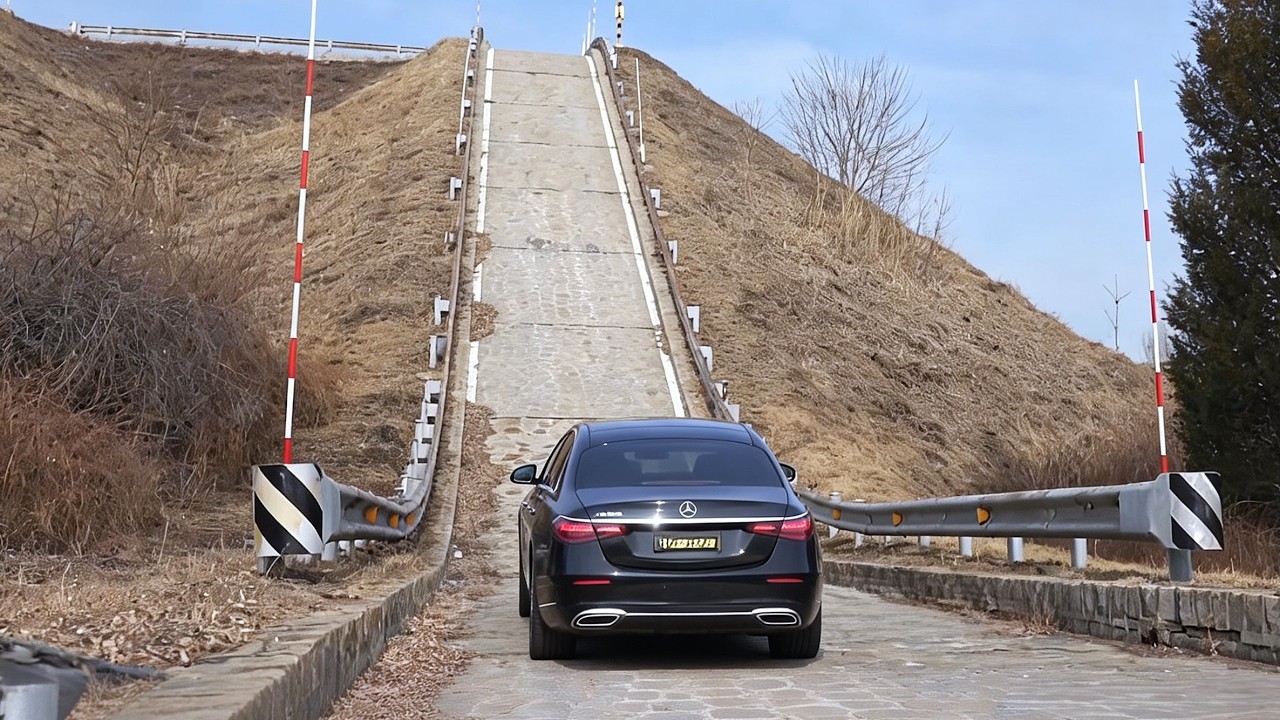 Luxury Cars vs 60% Steep Incline Road Challenge