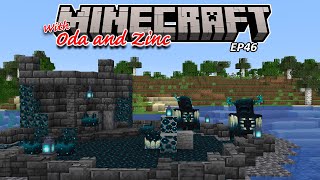 The Warden Enclosure - Minecraft survival - Oda and Zinc
