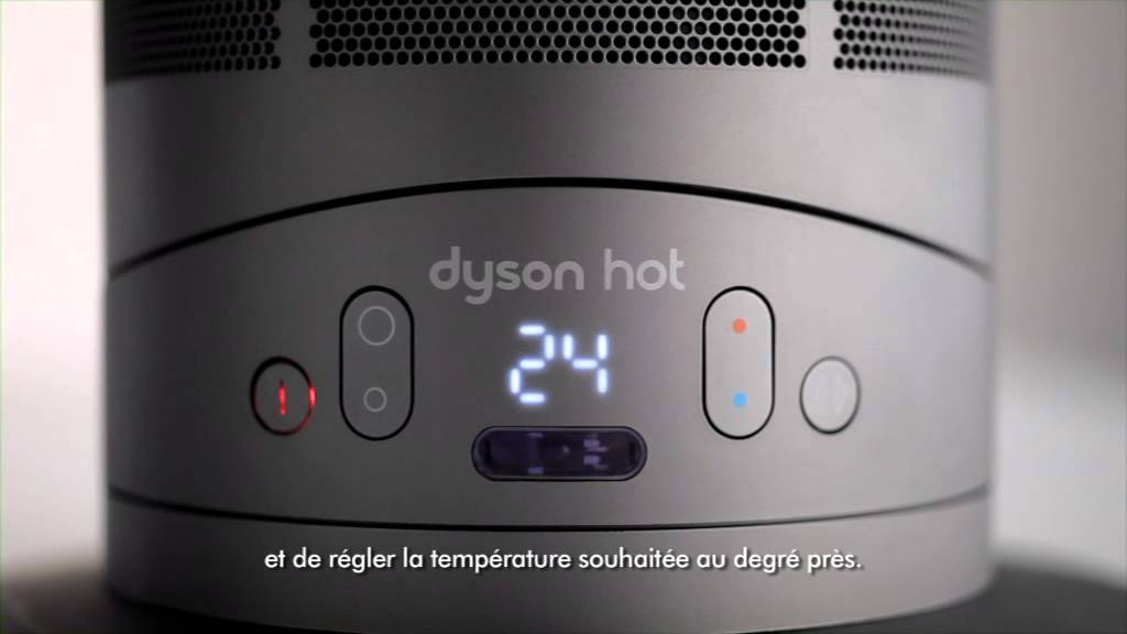Chauffage soufflant pivotable Dyson YouTube