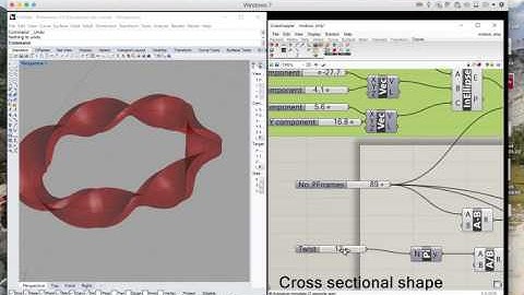 Mobius strip using Grasshopper