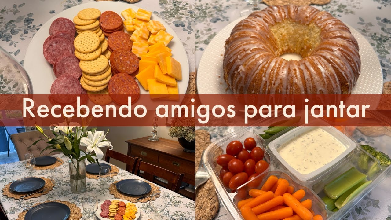 COMO ME ORGANIZO PARA RECEBER VISITAS